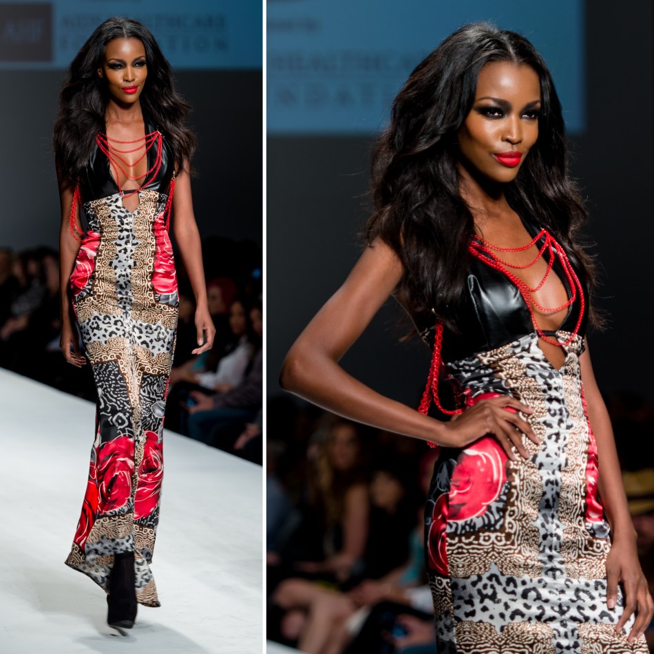 Style Fashion Week LA March 2014 — Designer – Mister Triple X, Model – Tia Shipman
